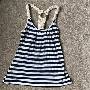 Vintage Havana tank top stripe cross back